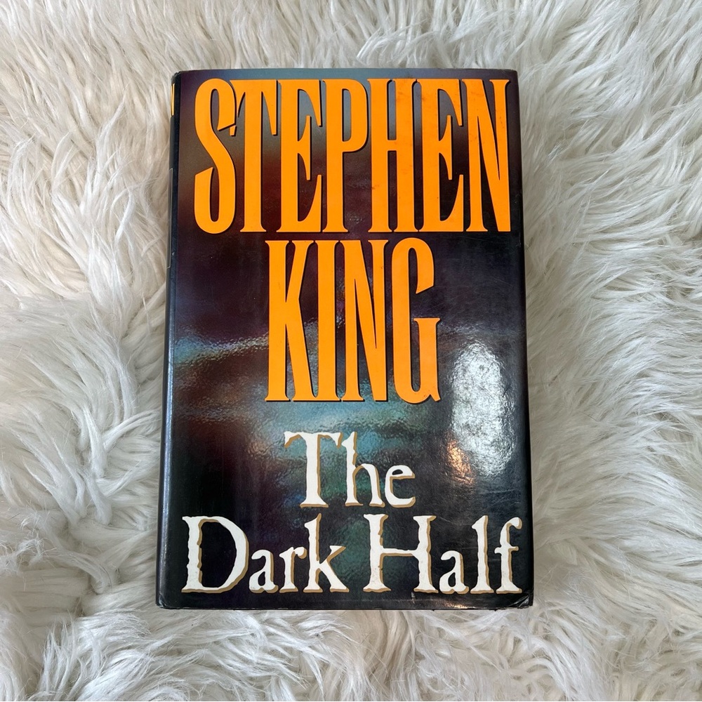 Stephen King The Dark Half‎ Hardcover Novel Vintage 1989 Original Dust Jacket 📚